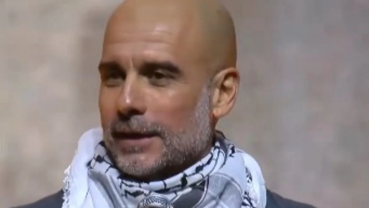 فعالية برشلونة الخيرية.. بيب جوارديولا يوجه رسالة إنسانية لدعم أطفال غزة